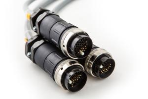 Multi-pole umbilical cable assembly